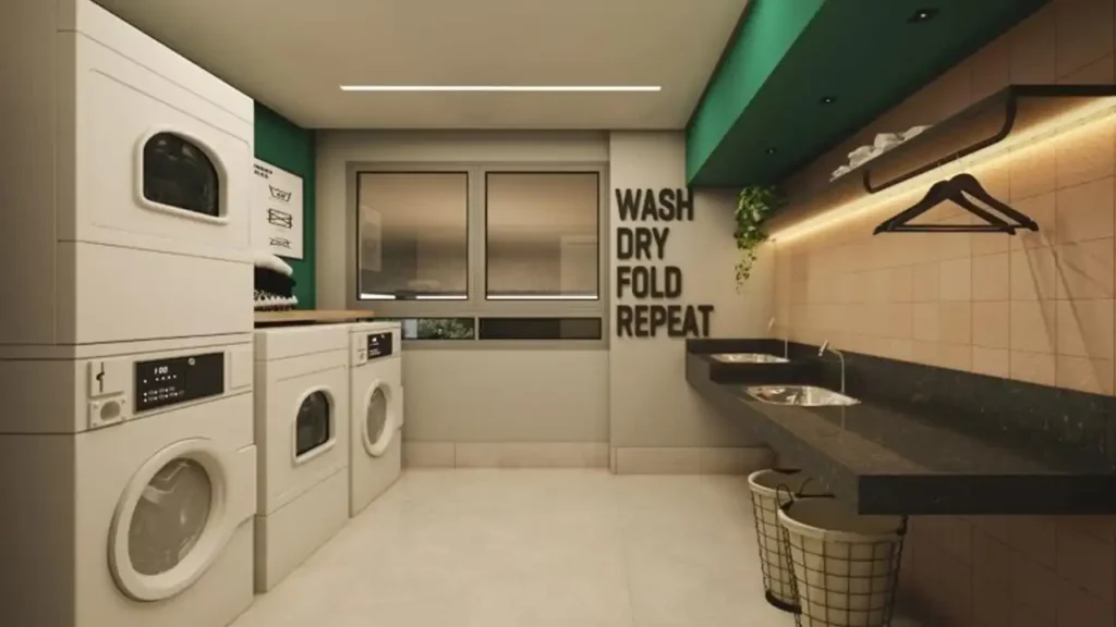 Moa 292 - Residencial Moema, São Paulo — Lavanderia, apartamento 1-2 quartos 25-59m²