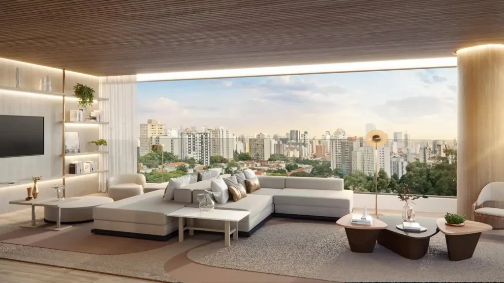 Apartamento 3 quartos Cerqueira César — Living do Haddock 885 - Residencial