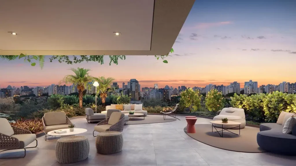 Terraco — Haddock 885 - Residencial (Mitre Realty), 3 quartos em Cerqueira César