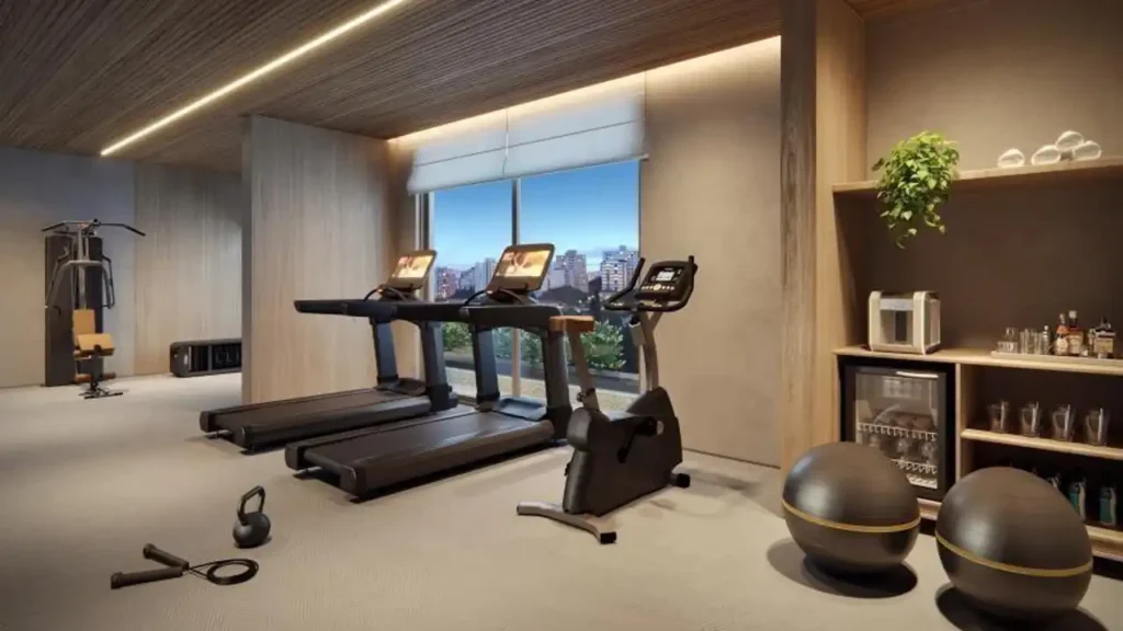 Pronto novo Cerqueira César: Fitness Haddock 885 - Residencial, 3 quartos 185m²