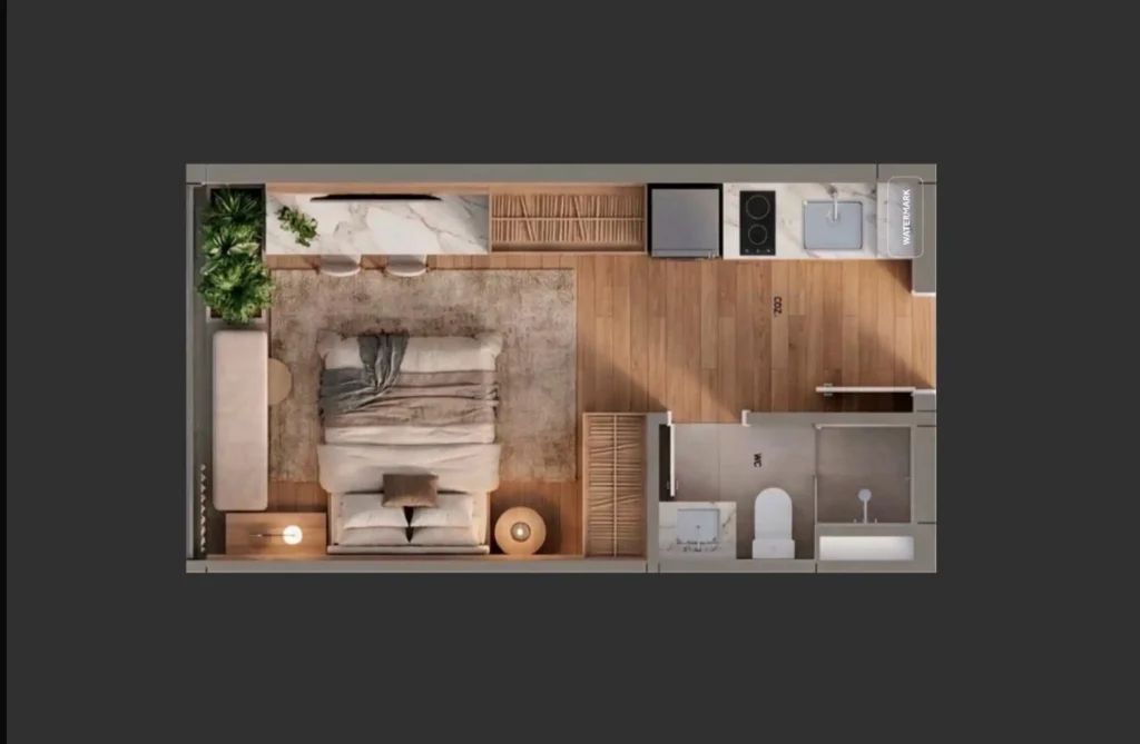 W Stay Perdizes - Residencial — Planta