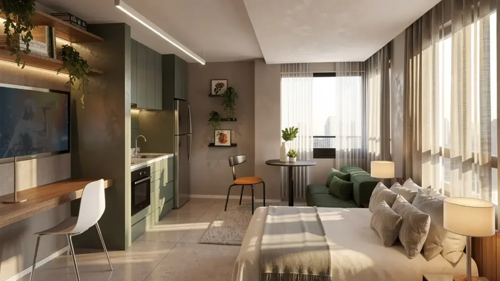Apartamento 1 quartos Saúde — 081 dormitório do Praça 603