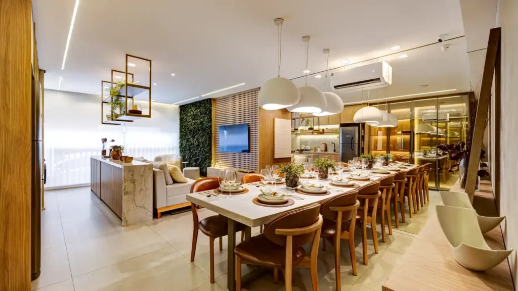 Apartamento 1-2 quartos Pinheiros — Entrada, sala de jantar do Icon João Moura - Residencial