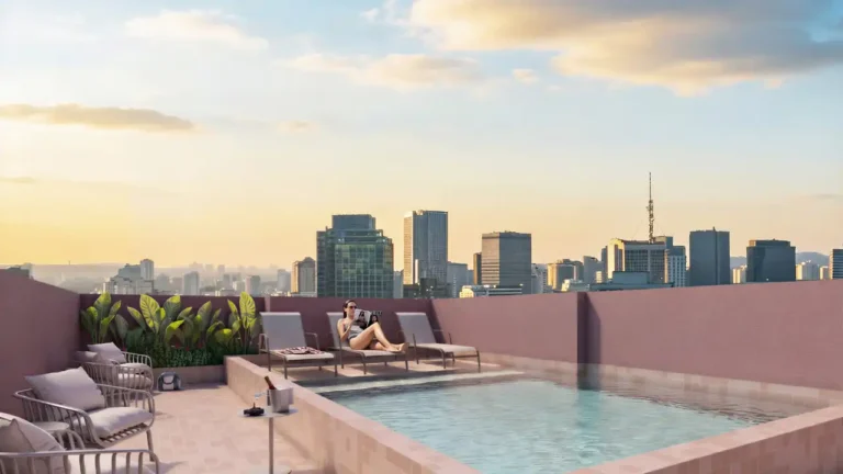Apartamento 1 quartos Consolação — Piscina do Nurban Consolação - Residencial