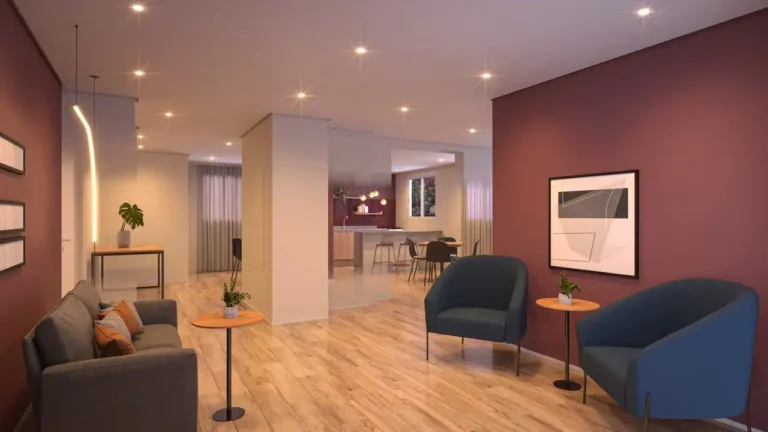 160 salão de festas Vibra Paes de Barros - Breve Lançamento Mooca — 1-2 quartos 26-44m², Vibra