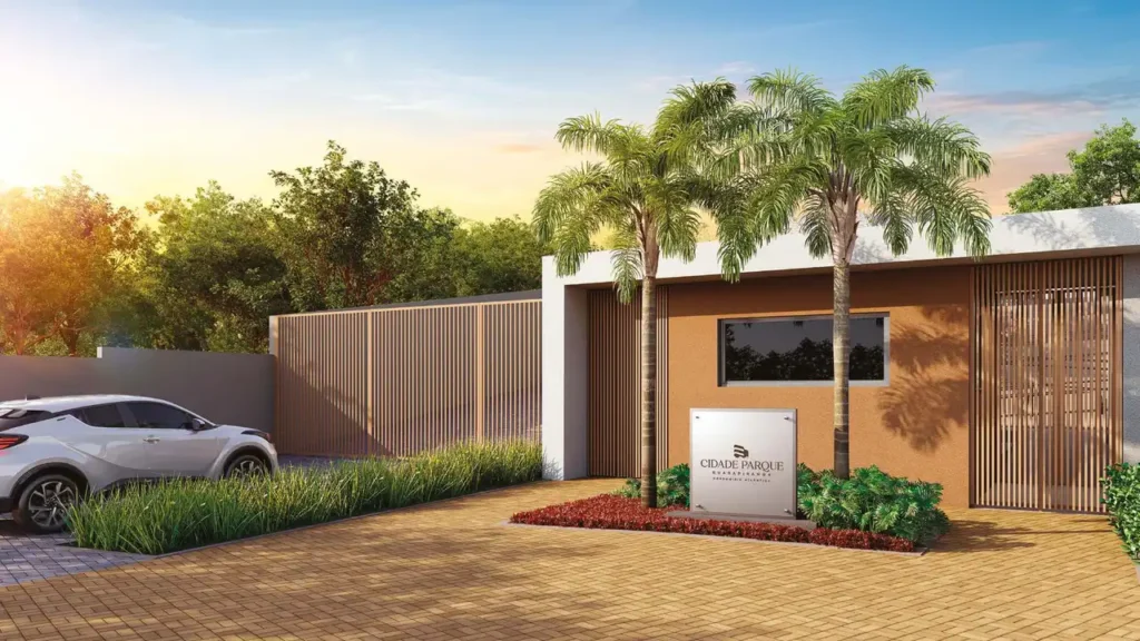 020 portaria Cidade Parque Guarapiranga Condomínio Atlântica — apartamento 1-2 quartos, Lançamento em Socorro