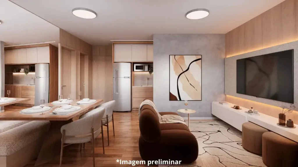 Alfredo Santo Amaro - NR - Breve Lançamento Santo Amaro, São Paulo — 052 living, apartamento 1 quartos 24-47m²