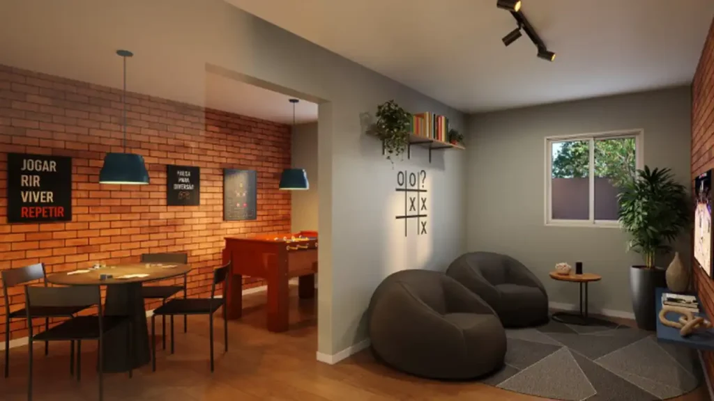 Mundo Apto Voluntários da Pátria - Breve Lançamento Água Branca, São Paulo — 175 sala de jogos, apartamento 1-2 quartos 25-33m²