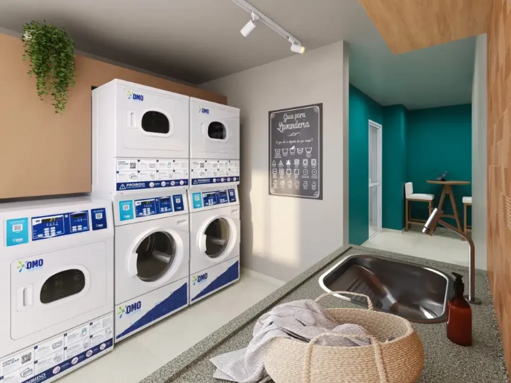 Lançamento Vila Prudente: 208 lavanderia Mundo Apto Essência Vila Prudente, 1-2 quartos 25-61m²