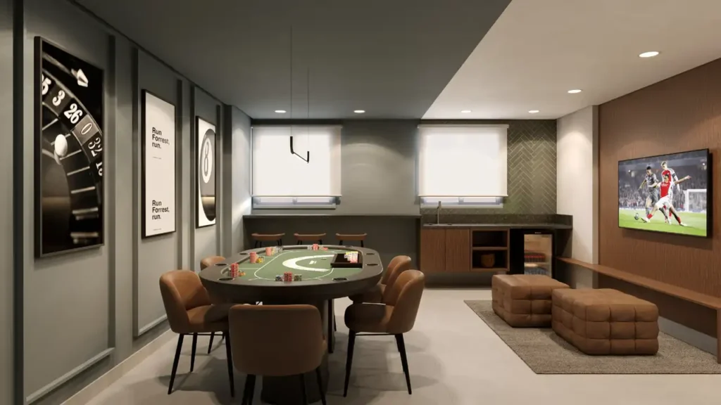 Bosque da Barra Barra Funda, São Paulo — 176 sala de jogos, apartamento 2 quartos 32-46m²