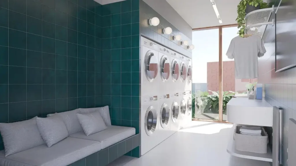 Em construção Vila Madalena: Lavanderia Vista Madalena by You - NR, 1 quartos 24-25m²
