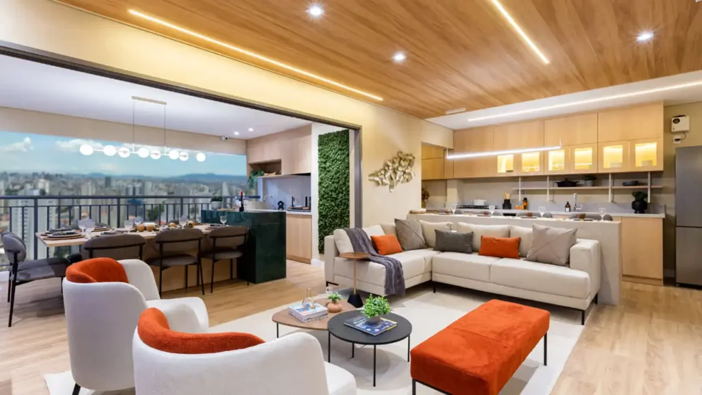 Apartamento 2-3 quartos Mooca — Living do Madre 914 Mooca - Residencial