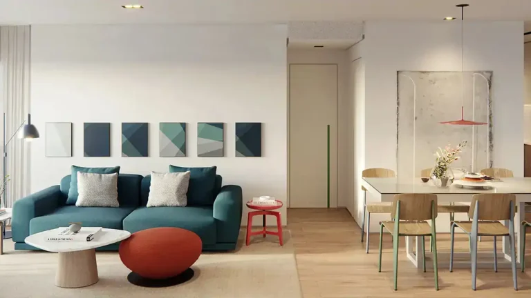 Apartamento 1-2 quartos Higienópolis — Living do Barô Higienópolis by You - Residencial