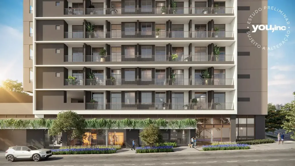 Portaria Barô Higienópolis by You - NR — apartamento 1 quartos, Pronto novo em Higienópolis