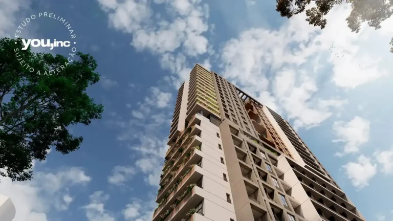 Fachada Quartier Capote by You - Residencial — apartamento 1-3 quartos, Em construção em Pinheiros