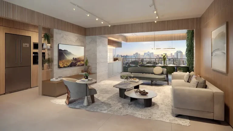 Raízes Jardim São Paulo (Mitre Realty): Living — 3 quartos em Jardim São Paulo(Zona Norte), São Paulo