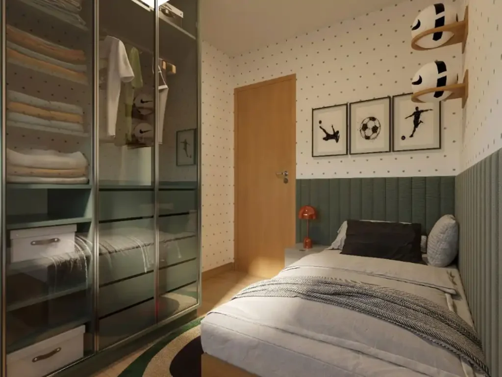 Dormitorio Auge Morumbi - Residencial Vila Andrade — 3 quartos 55-69m², Vitta Residencial SP