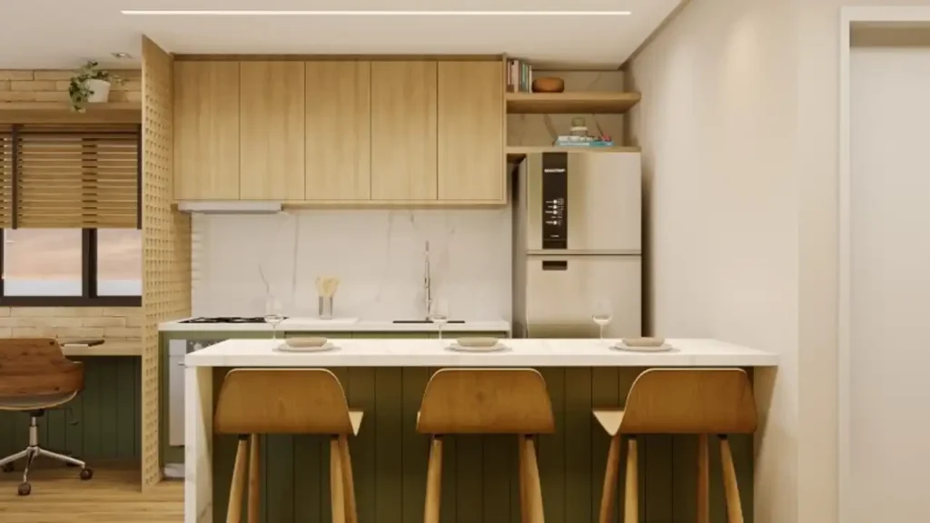 The Loft Paulo Spenciere Consolação, São Paulo — Cozinha, apartamento 1 quartos 38-88m²