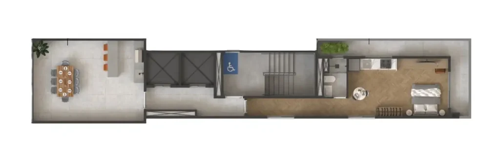 Apartamento 1 quartos 52m² em Butantã — planta The Loft Butantã - Residencial