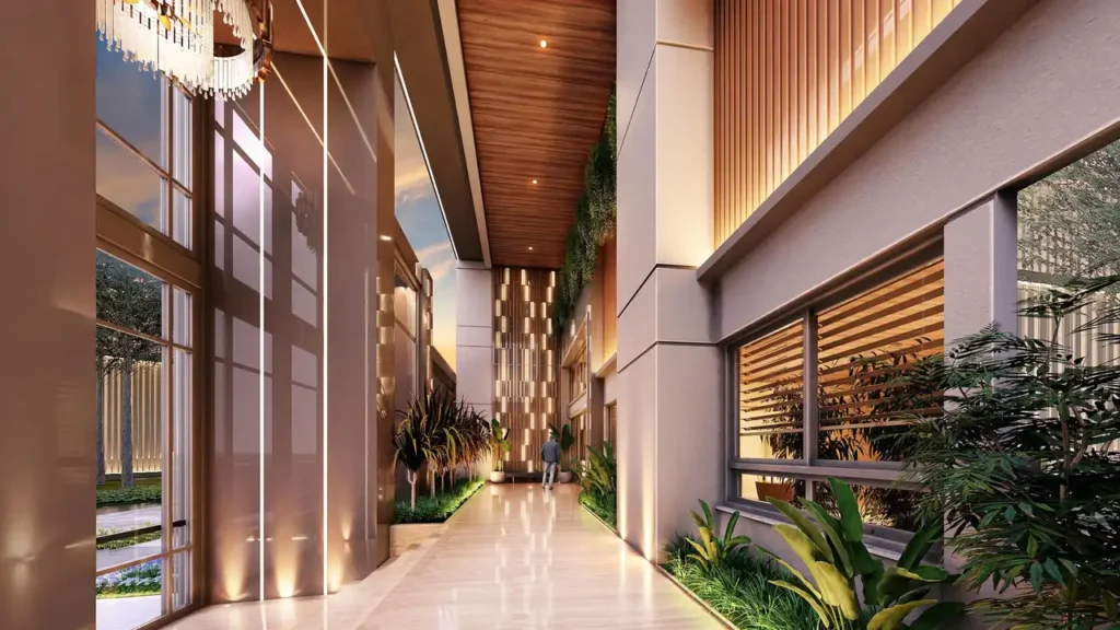 040 acesso — Palm Collection Pacaembu Residences (Exto), 1 quartos em Pacaembu