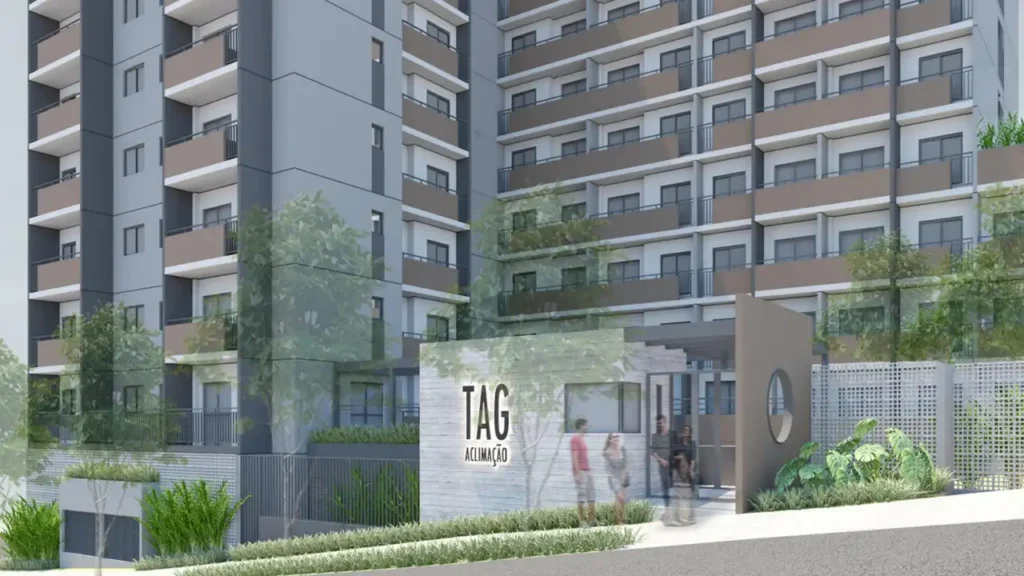 020 fachada TAG Aclimação - Breve Lançamento — apartamento 1 quartos, Lançamento em Aclimação