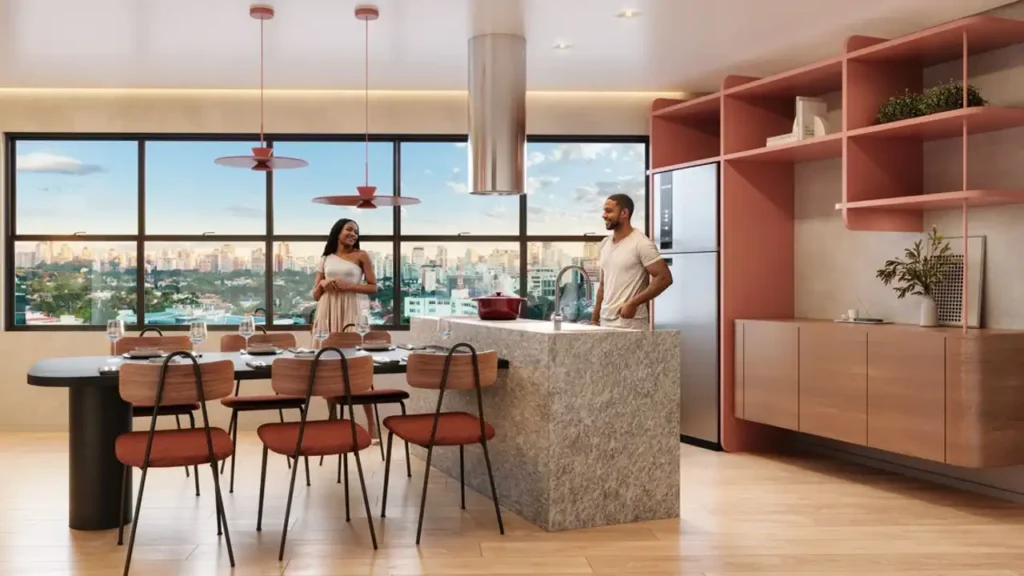Em construção Bela Vista: Espaço gourmet Ryt Paulista - Residencial, 1-2 quartos 31-55m²