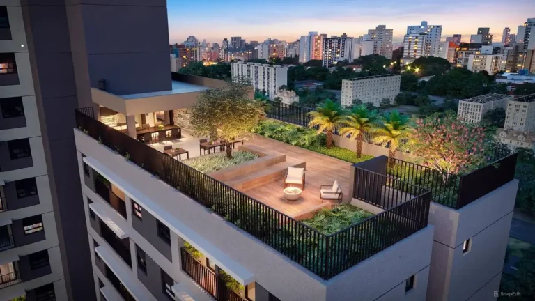 Terraço coletivo QG Ferreira de Araújo by You Pinheiros — 1 quartos 24-25m², You Inc