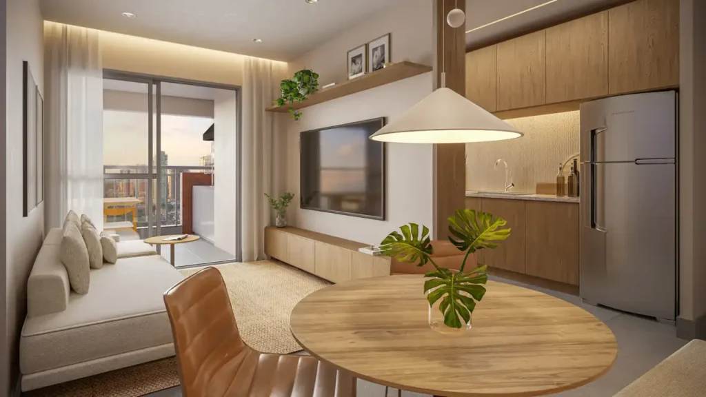 Bosque Santa Cruz by Diálogo Residences Alto do Ipiranga, São Paulo — Living, apartamento 2-4 quartos 82-267m²