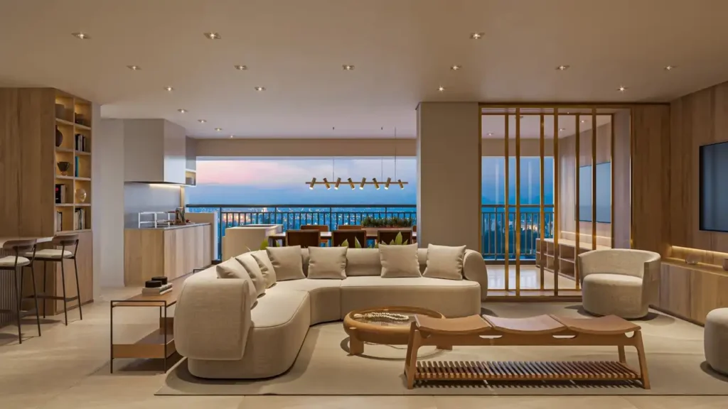 Em construção Alto do Ipiranga: Living Bosque Santa Cruz by Diálogo Residences, 2-4 quartos 82-267m²