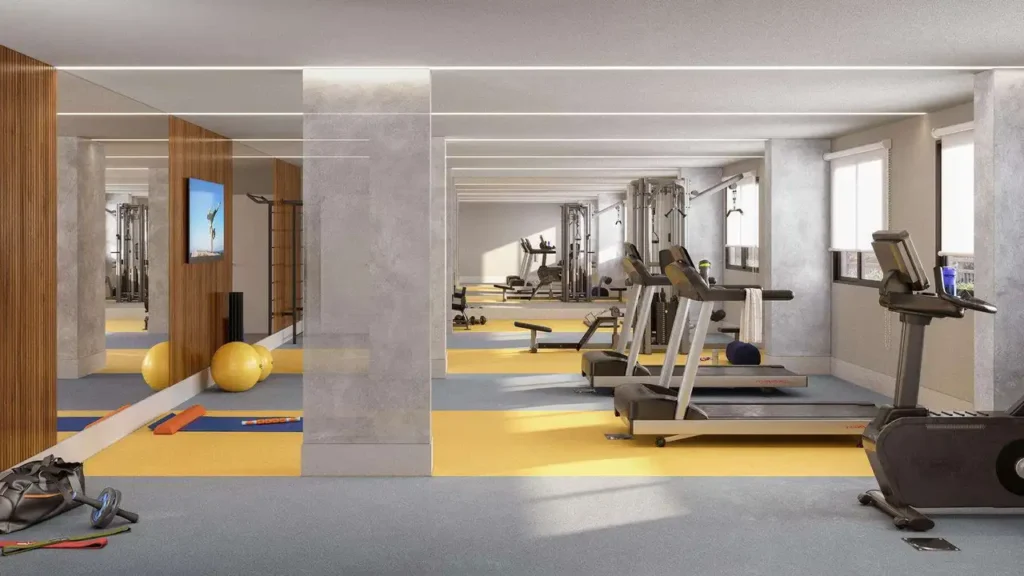 Em construção Ipiranga: Fitness Bosque Ipiranga - Residencial - Fase 2, 2 quartos 37-38m²