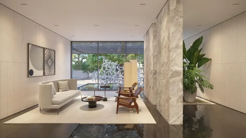 Capitolo by Piero Lissoni Chácara Klabin, São Paulo — Hall, apartamento 4 quartos 210-281m²