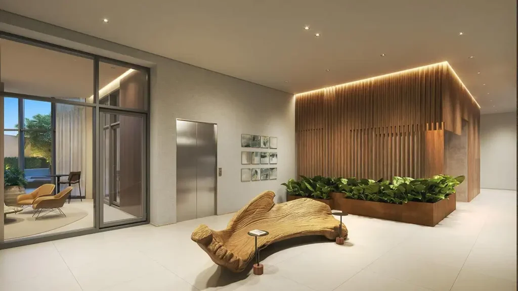 Reserva Madalena - Residencial (Habitram): Hall — 3 quartos em Vila Madalena, São Paulo