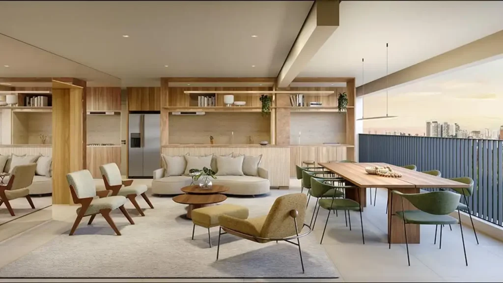 Living Reserva Madalena - Residencial Vila Madalena — 3 quartos 127-251m², Habitram