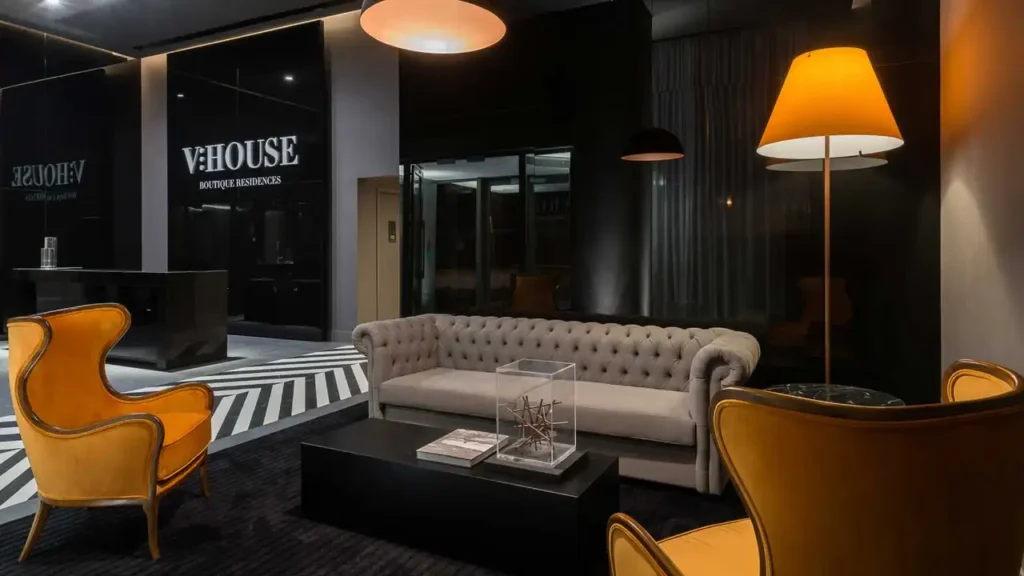 Apartamento 1-2 quartos Pinheiros — Hall do VHouse