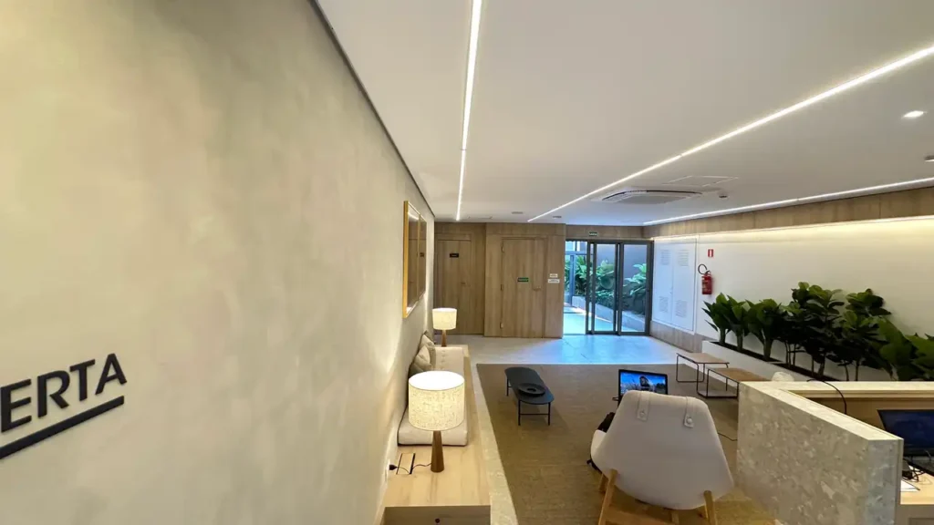 Hall Next Haddock - Residencial Cerqueira César — 1 quartos 21-31m², CB11 Fundo