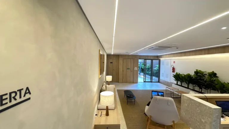 Hall Next Haddock - Residencial Cerqueira César — 1 quartos 21-31m², CB11 Fundo