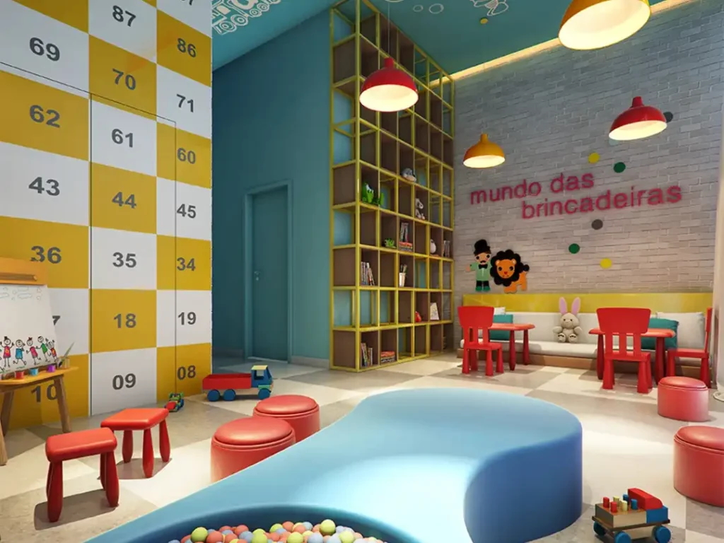 Timelife Perdizes, São Paulo — Brinquedoteca, apartamento 2 quartos 60-83m²
