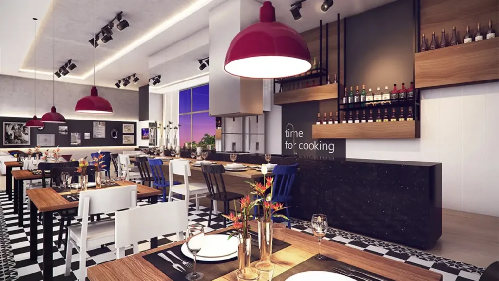 Pronto novo Perdizes: Salão de Festas Timelife, 2 quartos 60-83m²