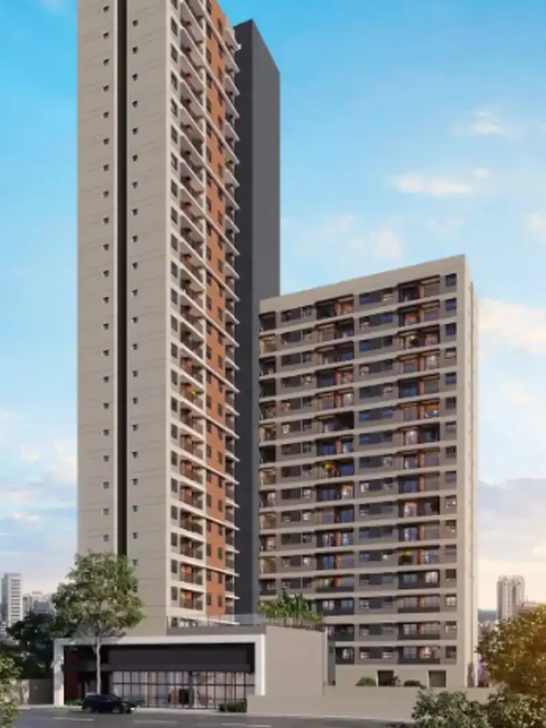 Apartamento 1 quartos Vila Olímpia — Fachada do QG Cardoso de Melo by You - Residencial