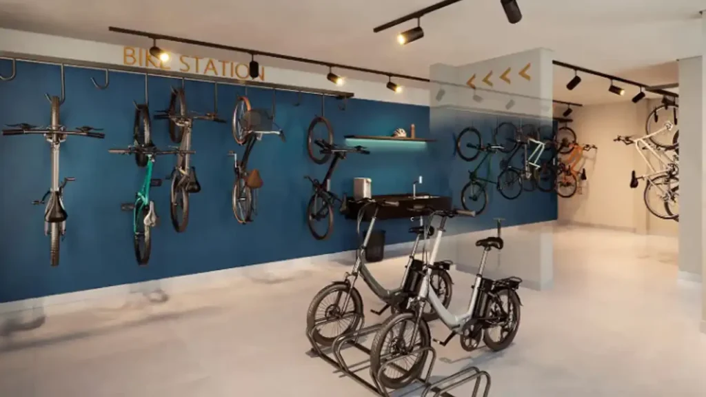 Em construção Vila Olímpia: Bicicletário QG Cardoso de Melo by You - Residencial, 1 quartos 24-25m²