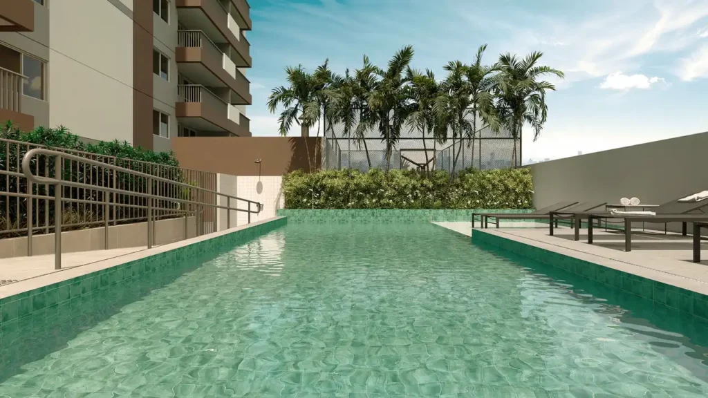 Em construção Saúde: Piscina Domus Jardim da Saúde, 2 quartos 43-52m²