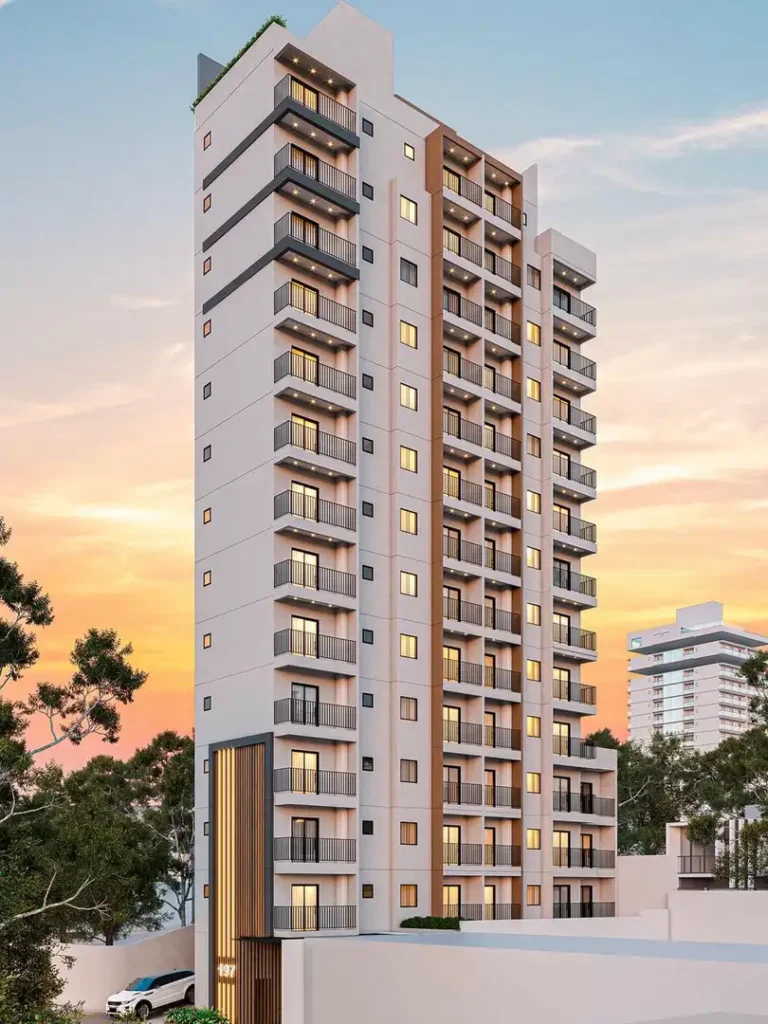Fachada Stay NK — apartamento 1 quartos, Em construção em Vila São José (Ipiranga)