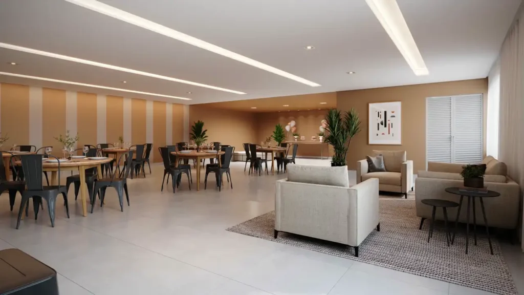 Salão de festas Castelo Butantã Butantã — 2 quartos 35-37m², Erglares