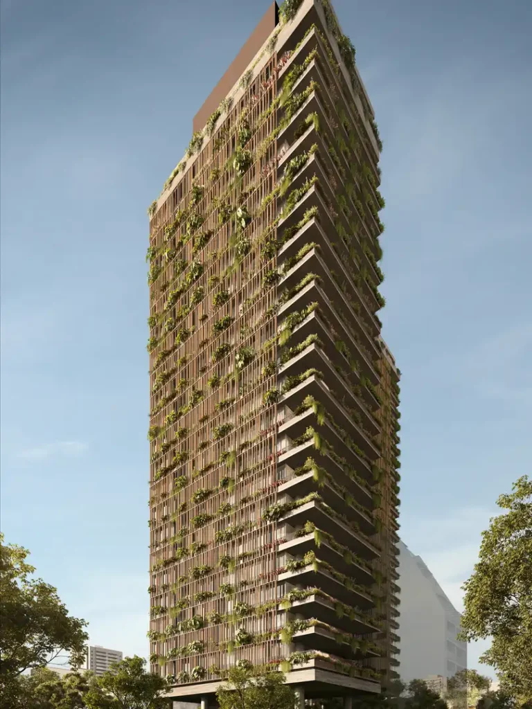 Fachada franca Franca 1055 - Residencial — apartamento 4-5 quartos, Em construção em Jardim Paulista