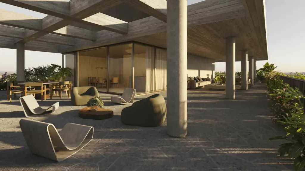 Em construção Jardim Paulista: Living duplex Franca 1055 - Residencial, 4-5 quartos 423-821m²