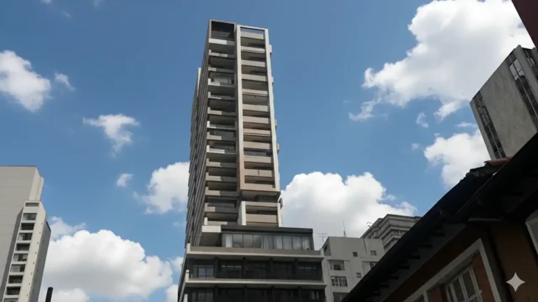 Apartamento 1 quartos Higienópolis — Fachada fundos do Maceió 88 by You - Residencial