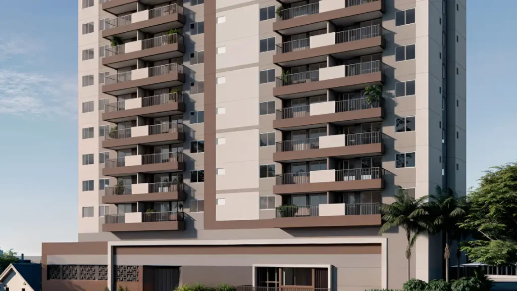 Domus Jardim da Saúde (P3urb): Fachada domus 2 - órulo — 2 quartos em Saúde, São Paulo