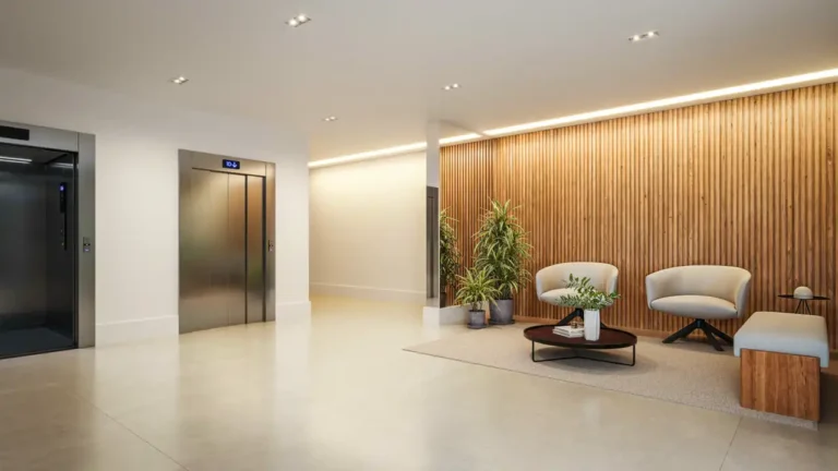 Sestriere - Residencial (Tavares & Rosseti): Hall — 2 quartos em Mooca, São Paulo