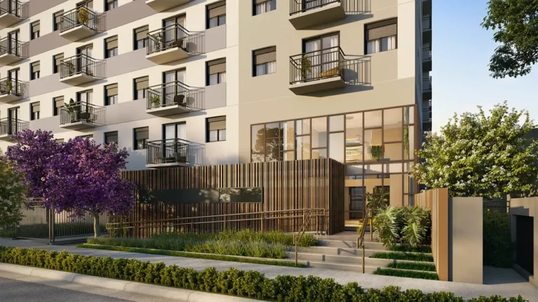 Praça de embarque Viva Benx Leopoldina III — apartamento 1-2 quartos, Em construção em Vila Hamburguesa