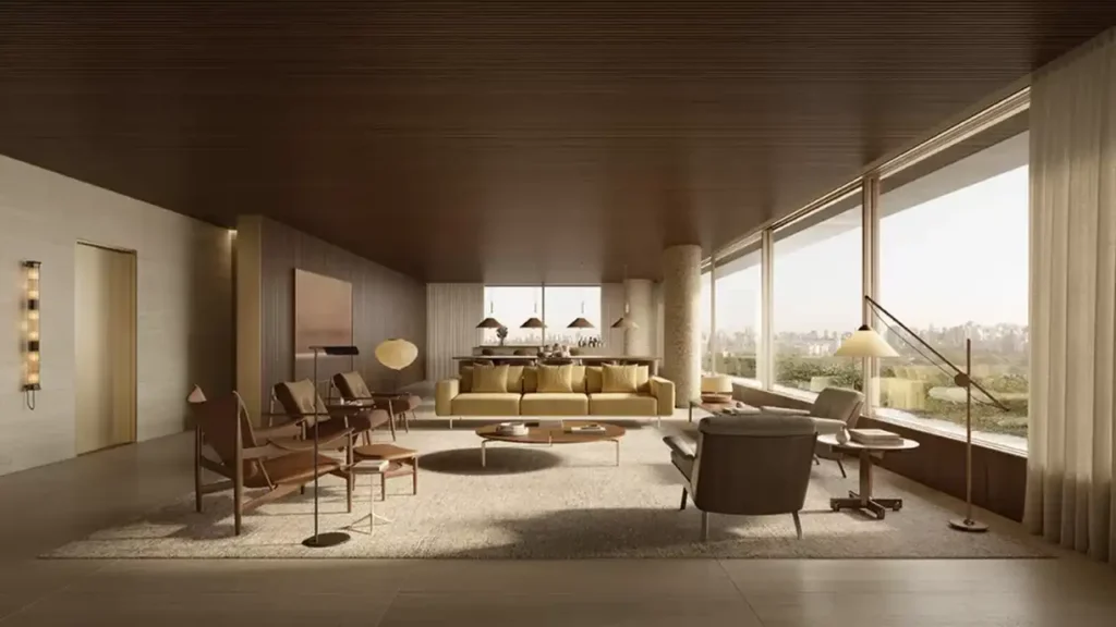 Living — Plenitude Melo Alves (RFM Incorporadora), 4 quartos em Cerqueira César